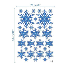 Beautiful snowflakes wall stickers home decor glass decorations zooyoo1442 creative diy room wall decal mural art wedding gfits SM6