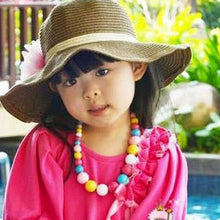 Beauty Baby Girls Cartoon Colorful Bead Necklace Bracelet Jewelry Set kids Gift SM6