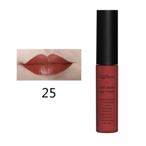 Beauty Makeup Tint Lipstick Soft Dull Liquid Lip Stick Vintage Long Lasting Lip Gloss Batom Liquido Waterproof Matte for lip PE3 SM6
