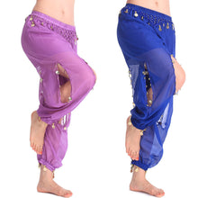 Belly Dance Costume Shinny Cion Sequin Balloon Bloomers trousers Harem Pants Clothes SM6