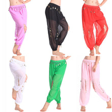 Belly Dance Costume Shinny Cion Sequin Balloon Bloomers trousers Harem Pants Clothes SM6