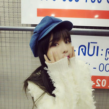 Beret England Style Flat Hats Women Vintage Beret Lady Boina 2017 Spring Women Caps Boina Feminina#0521 SM6