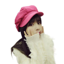 Beret England Style Flat Hats Women Vintage Beret Lady Boina 2017 Spring Women Caps Boina Feminina#0521 SM6