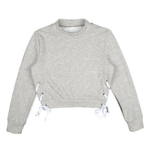 Best Friends Sweatshirt Cropped Cross Hollow Out Sweatshirt Loose Long Sleeve Casual Pullover Chandal Mujer Completo#C919 SM6