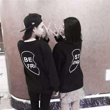 Best Friends Women Sweatshirt Printed Loose Women Hoodies Sweatshirts Long Sleeve Friendship Pullovers Ropa Deportiva Mujer#B12 SM6
