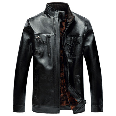 Best Seller Men Leather Jacket Men PU Leather Coats Turn-down Collar Wears Leather Jacket Men Slim Leather Jackets SM6