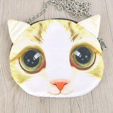 Big Discount Cute Mini Bag Cat Animal Print Crossbody Bag Zipper Closure Small Shoulder Chain Bag Messenger Bag SM6