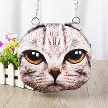 Big Discount Cute Mini Bag Cat Animal Print Crossbody Bag Zipper Closure Small Shoulder Chain Bag Messenger Bag SM6