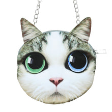 Big Discount Cute Mini Bag Cat Animal Print Crossbody Bag Zipper Closure Small Shoulder Chain Bag Messenger Bag SM6