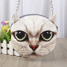 Big Discount Cute Mini Bag Cat Animal Print Crossbody Bag Zipper Closure Small Shoulder Chain Bag Messenger Bag SM6