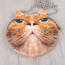 Big Discount Cute Mini Bag Cat Animal Print Crossbody Bag Zipper Closure Small Shoulder Chain Bag Messenger Bag SM6