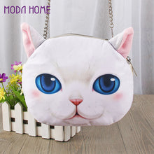 Big Discount Cute Mini Bag Cat Animal Print Crossbody Bag Zipper Closure Small Shoulder Chain Bag Messenger Bag SM6