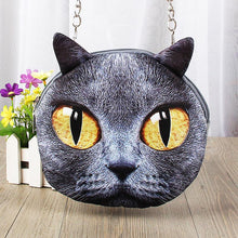 Big Discount Cute Mini Bag Cat Animal Print Crossbody Bag Zipper Closure Small Shoulder Chain Bag Messenger Bag SM6