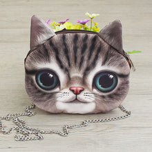 Big Discount Cute Mini Bag Cat Animal Print Crossbody Bag Zipper Closure Small Shoulder Chain Bag Messenger Bag SM6