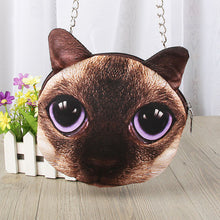 Big Discount Cute Mini Bag Cat Animal Print Crossbody Bag Zipper Closure Small Shoulder Chain Bag Messenger Bag SM6