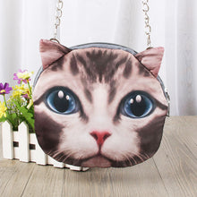 Big Discount Cute Mini Bag Cat Animal Print Crossbody Bag Zipper Closure Small Shoulder Chain Bag Messenger Bag SM6