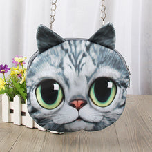 Big Discount Cute Mini Bag Cat Animal Print Crossbody Bag Zipper Closure Small Shoulder Chain Bag Messenger Bag SM6