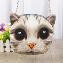 Big Discount Cute Mini Bag Cat Animal Print Crossbody Bag Zipper Closure Small Shoulder Chain Bag Messenger Bag SM6