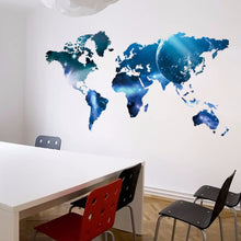 Big Global Planet World Map wall sticker Art Decal Map Oil Paintings 1470 Home Room office Decoration SM6
