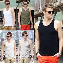 Big Men Tank Tops Round Neck Sleeveless Causal Vests Men Tops Blusas Lowest Price SM6