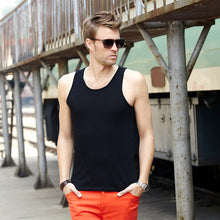 Big Men Tank Tops Round Neck Sleeveless Causal Vests Men Tops Blusas Lowest Price SM6