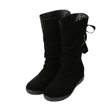 Big Size 39-42 Lace Up Short Boot Hidden Wedge Women Slip-on Riding Boot Mid-Calf botas Boots Shoes Woman SM6