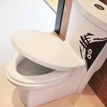 Big mouth toilet stickers Wall decorations 342. diy vinyl adesivos de paredes home decal mual art waterproof posters paper 7.0 SM6