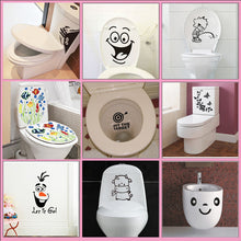 Big mouth toilet stickers Wall decorations 342. diy vinyl adesivos de paredes home decal mual art waterproof posters paper 7.0 SM6