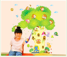 Big tree house Children bedroom adornment wall stickers The third generation of removable wall stickers SM6