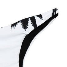 Bikinis Women Bandage Crop Top Printing Beach Coconut Tree Backless Halter Top Strappy Bralette Short Bustier Top#B721 SM6