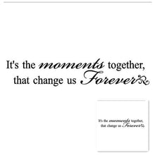 Black Art Moments Forever Removable Room Decor Vinyl Wall Sticker SM6