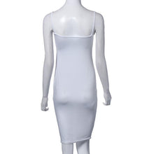 Black Dress Women Dress Sexy Spaghetti Strap Sleeveless Dresses Hollow Out Party Clubwear Vestidos#3546 SM6