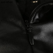 Black Jumpsuits Night Entertainment Cross Bandage Imitation Leather Sexy One Piece Outfits Bodysuit Jumpsuits & Rompers#C831 SM6