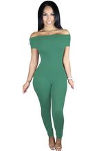 Black Off Shoulder Jumpsuit Long Pants Overalls For Rompers  Casual Bodycon  Jumpsuits 64052 SM6