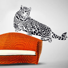 Black PVC Wall Stickers Cheetah Leopard 3D Removable Wall Decals Home Decor Stickers  SM6