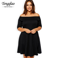 Black Royal Blue Wine Red  Dress Plus Size Dress With Sleeve Xxxl  Dress Big Size Vestido Plus Size Casual SM6