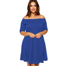 Black Royal Blue Wine Red  Dress Plus Size Dress With Sleeve Xxxl  Dress Big Size Vestido Plus Size Casual SM6
