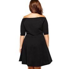 Black Royal Blue Wine Red  Dress Plus Size Dress With Sleeve Xxxl  Dress Big Size Vestido Plus Size Casual SM6