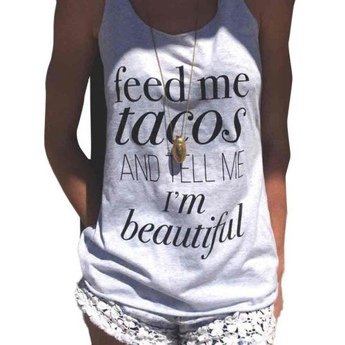 Black White Letter Tanks Tops Women Sleeveless Sexy Tank Tops  Summmer Style Vest T-Shirt Ladies haut femme Hot Sale #23 SM6