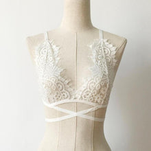 Black/White Sexy Ladies Women Floral Lace Bralette Bustier Bandage Crop Top Lace Sheer Triangle Short Tank Top Female Camis #23 SM6