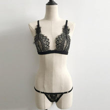 Black/Whtie Sexy Women Lingerie Corset Lace Bandage Crop Top + 1PC G-String Set  Crop Top  Camisole Femme #23 SM6