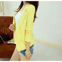 Blazer Women Feminino Korean Slim Shrug Suit Blazer Coat Casual Cardigan Outwear SM6