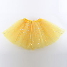 Bling Baby Girl Kids Tutu Skirt Star Sequins Princess Ballet Dancewear Pettiskirt Costume SM6