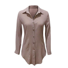 Blouse Ladies Office Chiffon Blouse Long Sleeve Basic Slim Women Clothes Vetement Femme Roupa Feminina#A12 SM6