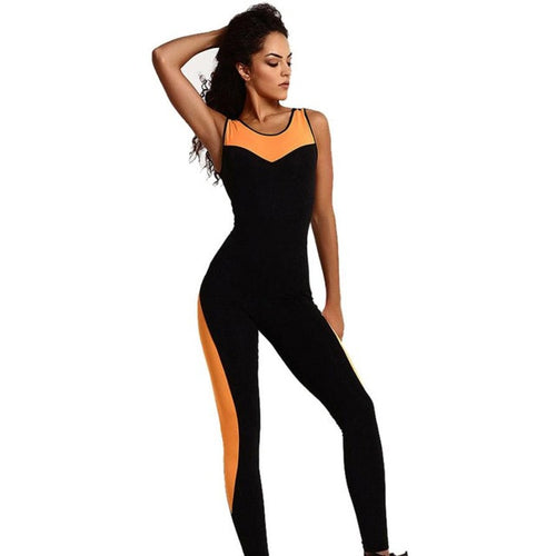 Bodycon Slim  Jumpsuits And Rompers  Long Pants Women Overalls Sleeveless Backless Casual Fitness Suits For Women #63 SM6