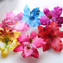 Bohemia Style Bridal Flower Orchid Leopard Hair Clip Beauty Hairpins Barrette Wedding Decoration Hair Accessories Beach Hairwear SM6