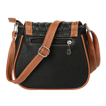 Bohemia Women PU Leather Crossbody Bag Tassel Hollow Out Cover Messenger Bags Zipper Casual Vintage Small Shoulder Bags Black SM6