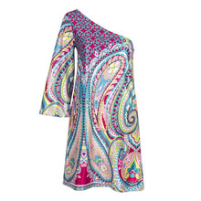 Bohemian Elegant Dress One Shoulder Slash Neck Beach Ropa Mujer Sexy Vestidos Women Dress H34 SM6