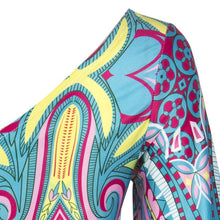 Bohemian Elegant Dress One Shoulder Slash Neck Beach Ropa Mujer Sexy Vestidos Women Dress H34 SM6