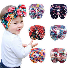 Bohemian Floral Girl Hair Accessories Bowknot Hair Band Flower Hair Acessorios Para Cabelo#121 SM6